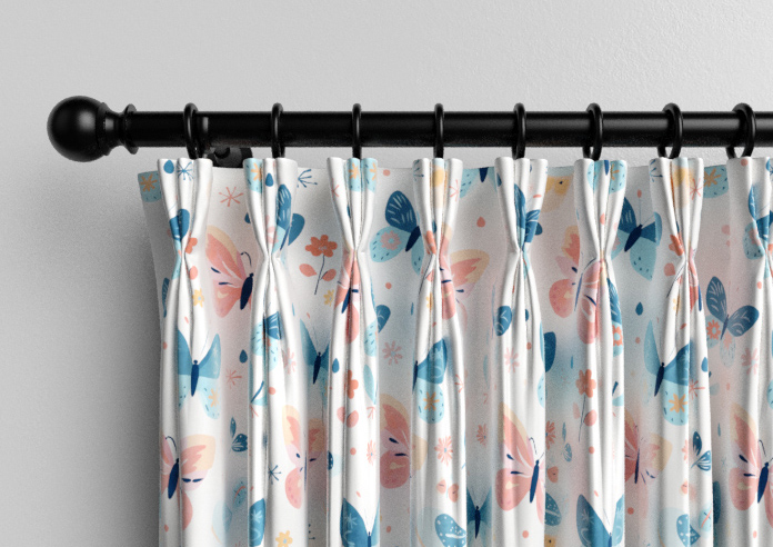 Butterfly Garden, Crystal - Made to Measure Curtains - Image 11